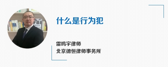 什么是行为犯