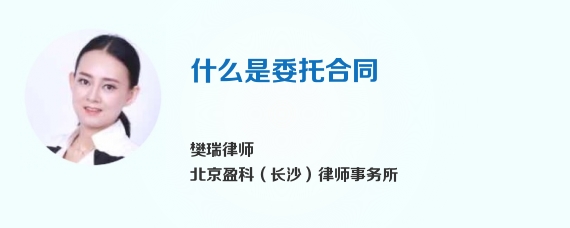 什么是委托合同