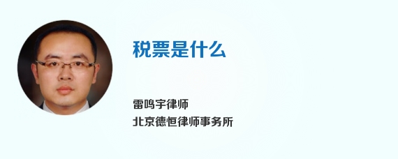 税票是什么