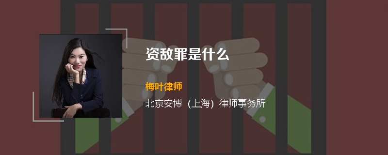 资敌罪是什么
