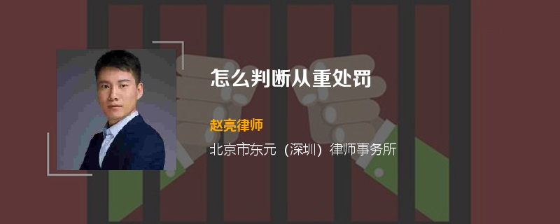 怎么判断从重处罚