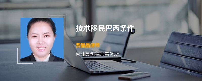 技术移民巴西条件