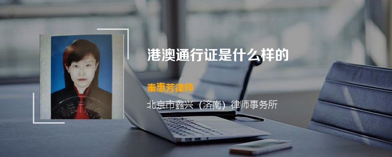 港澳通行证是什么样的