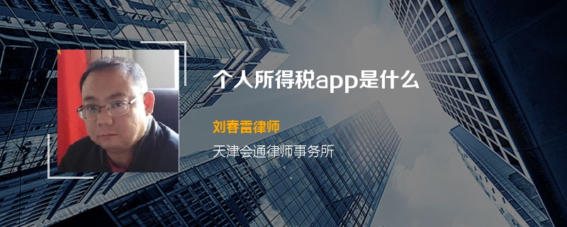 个人所得税app是什么
