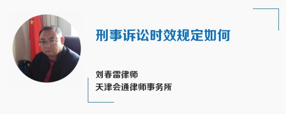 刑事诉讼时效规定如何