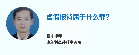 虚假报销属于什么罪？