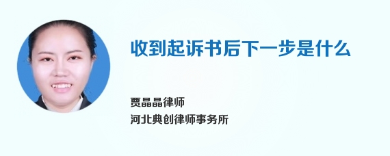 收到起诉书后下一步是什么