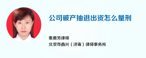 公司破产抽逃出资怎么量刑