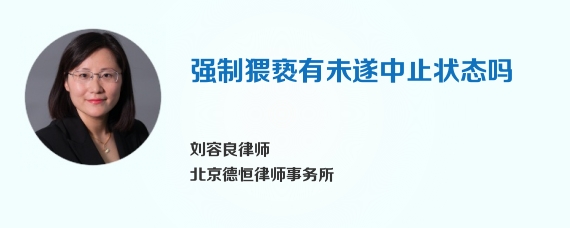 强制猥亵有未遂中止状态吗