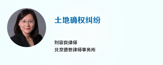 土地确权纠纷