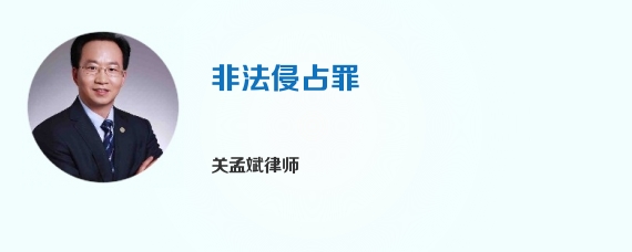 非法侵占罪